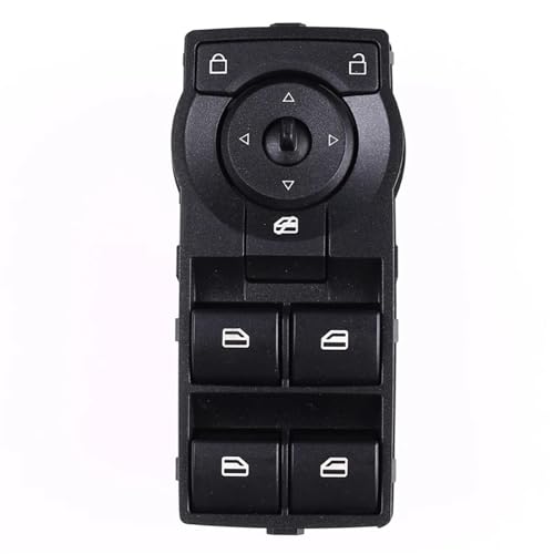 Schalter Fensterheber 92225343 92247215 Für Holden Für VE Commodore 2006-2013 Auto Fensterheber Control Taste Schalter(Black-Green Light) von JYUTDW