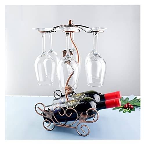JZFOACHR Rotweinregal, Weinregal Lagerstange, Metall Weinregal Hanging Weinglashalter Arbeitsplatte Weinhalter Ständer Stemware Rack Regal Bar JZFOACHR Rotweinregal, Weinregal Lagerstange, Metall Weinregal Hanging Weinglashalter Arbeitsplatte Weinhalter Ständer Stemware Rack Regal Bar von JZFOACHR