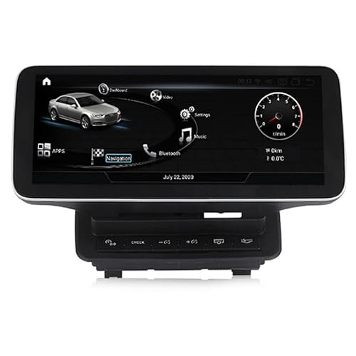 JZHIWEI 12.5-Zoll-Touchscreen Android Autoradio 2 Din GPS-Navigation Für Audi A6 A6L C6 2005-2009 Con Plug-and-Play Unterstützung USB-Spiegelverbindung Radio Video Player,10.25 8-Core 8G+64G JZHIWEI 12.5-Zoll-Touchscreen Android Autoradio 2 Din GPS-Navigation Für Audi A6 A6L C6 2005-2009 Con Plug-and-Play Unterstützung USB-Spiegelverbindung Radio Video Player,10.25 8-Core 8G+64G von JZHIWEI