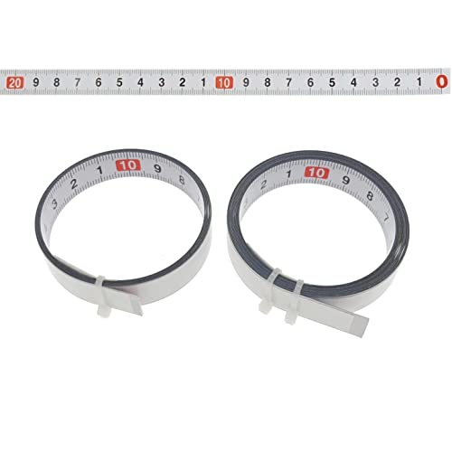JZK 2 x 1m und 2m selbstklebendes Maßband, von Rechts nach Links Stahlmaßband 1 Meter und 2 Meter, metrisches Maßband mit Aufkleber auf der Rückseite JZK 2 x 1m und 2m selbstklebendes Maßband, von Rechts nach Links Stahlmaßband 1 Meter und 2 Meter, metrisches Maßband mit Aufkleber auf der Rückseite von JZK