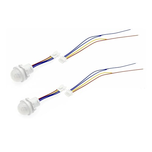 JZK 2X AC 110-220V Bewegungssensormodul PIR Infrarot Bewegungssensor Detektor Schalter für LED-Beleuchtung Pir-Sensor für Deckenleuchte/Downlight, Lichtsensormodul JZK 2X AC 110-220V Bewegungssensormodul PIR Infrarot Bewegungssensor Detektor Schalter für LED-Beleuchtung Pir-Sensor für Deckenleuchte/Downlight, Lichtsensormodul von JZK