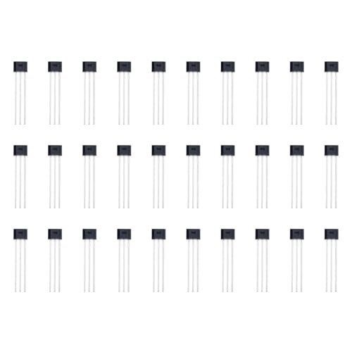 JZK 30x 49E SS49E OH49E AH49E TO-92 Bipolare lineare Hall-Effekt-Sensoren, Magnetdetektor 3-poliger Hall-Sensor für die Reparatur von Elektrofahrzeugmotoren von JZK