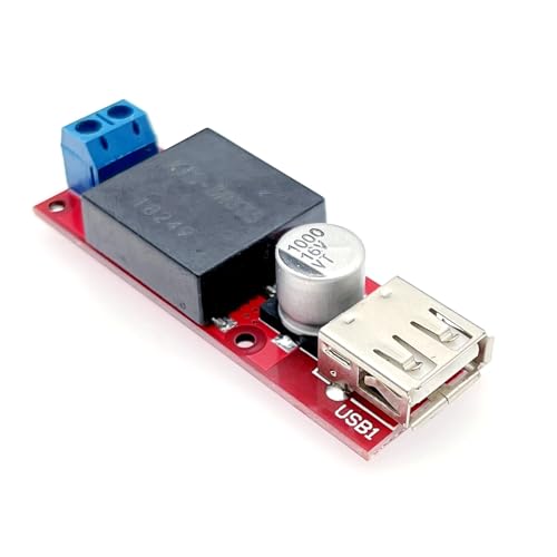 JZK DC 7V-24V bis DC 5V 3A DC-DC-Abwärtswandler USB-Abwärtsmodul Spannungs-Konstantstrom-Stromversorgungsmodul DC/DC-Spannungsreduziermodul mit USB-Anschluss von JZK