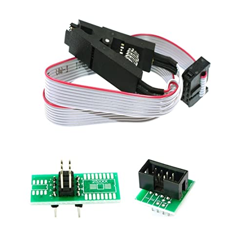 JZK SOIC8 SOP8 Testclip für EEPROM 93CXX / 25CXX / 24CXX Incircuit Programmierung + 2 Adapter SOIC8 SOP8 Testclip mit Adapter JZK SOIC8 SOP8 Testclip für EEPROM 93CXX / 25CXX / 24CXX Incircuit Programmierung + 2 Adapter SOIC8 SOP8 Testclip mit Adapter von JZK