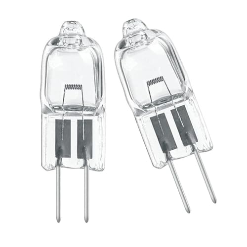 JZLBBC G4 Wolfram-Halogenlampe 15W 6V 30W G4 Halogenlampe 2-polige klare Kapsel Instrumentenbirne Mikroskopbirne 5PC 20W JZLBBC G4 Wolfram-Halogenlampe 15W 6V 30W G4 Halogenlampe 2-polige klare Kapsel Instrumentenbirne Mikroskopbirne 5PC 20W von JZLBBC