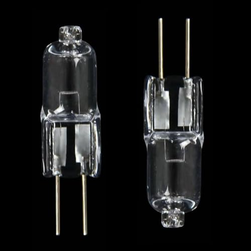 JZLBBC Lampe G4 24V 50W Halogen Leuchtmittel G4 20W 24V Halogenglühbirne 2 Pin klare Kapsellampen Dimmbar Warmweiß 5PC 50W JZLBBC Lampe G4 24V 50W Halogen Leuchtmittel G4 20W 24V Halogenglühbirne 2 Pin klare Kapsellampen Dimmbar Warmweiß 5PC 50W von JZLBBC