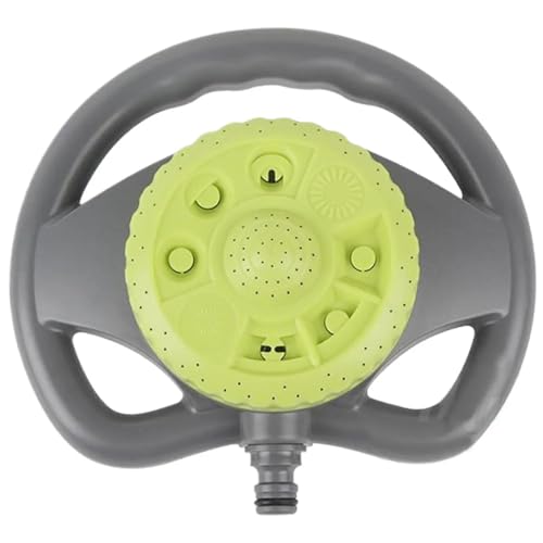 Gartensprinkler für Rasenflächen, 8 Funktionen Großflächenabdeckung Automatisches Bewässerungssystem für Gras, Pflanzen und Bewässerung von JZLEJC