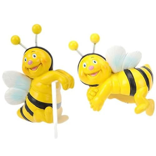 JZLEJC 1 Paar Biene Figur Garten Statuen wasserdicht von JZLEJC