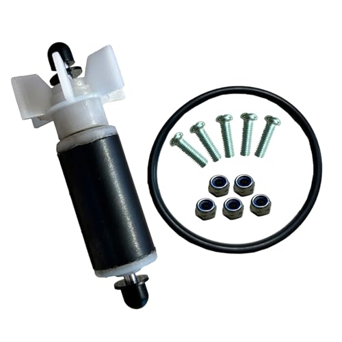 Impeller with Sealing Rings and Screws for Intex Pure Spa Impeller Suitable Model Type SSP-H-10-2 SSPH102 SSP-H-20-M & SB-20M 403M 401M and 637R, Pure Spa Hot Tub Pump Impeller with Shaft and Bushes von JZSMY