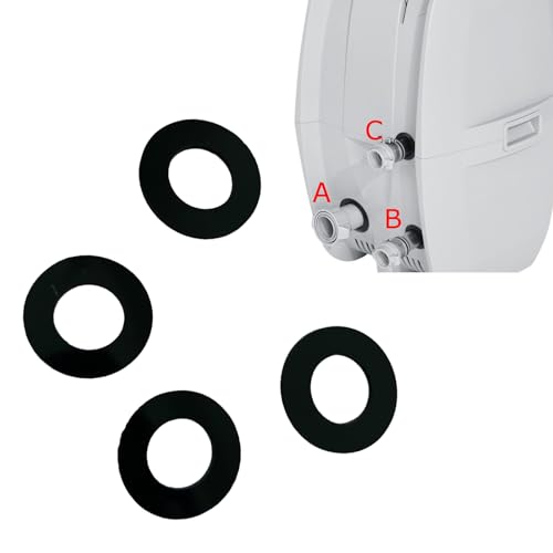 JZSMY 4Pcs for Lay-Z-Spa Coleman Silikon Dichtung for B, C Stecker, für Lay Z Lazy Spa Gummidichtungsset B,C Kupplungsdichtungen von JZSMY