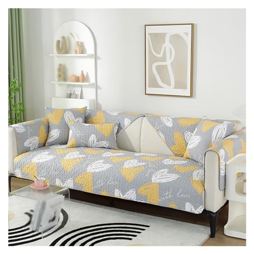 JZWCHQ Feder- und Herbstsofa -Kissen können Flache oder geneigte Sofa -Kissen Vier Jahreszeiten allgemeine Sofa -Abdeckung (E, 110 * 180 cm) Sein von JZWCHQ