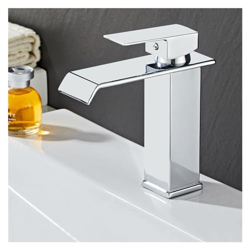 JZWCHQ Goldia Wasserfall-Wasserfall-Mutter und schwarzes Waschbecken, Wasserfall-Mischer, Handtuch-Waschlappen, Abdeckung für Badezimmer, einfache Installation JZWCHQ Goldia Wasserfall-Wasserfall-Mutter und schwarzes Waschbecken, Wasserfall-Mischer, Handtuch-Waschlappen, Abdeckung für Badezimmer, einfache Installation von JZWCHQ