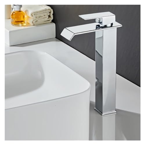 JZWCHQ Goldia Wasserfall-Wasserfall-Mutter und schwarzes Waschbecken, Wasserfall-Mischer, Handtuch-Waschlappen, Abdeckung für Badezimmer, einfache Installation JZWCHQ Goldia Wasserfall-Wasserfall-Mutter und schwarzes Waschbecken, Wasserfall-Mischer, Handtuch-Waschlappen, Abdeckung für Badezimmer, einfache Installation von JZWCHQ