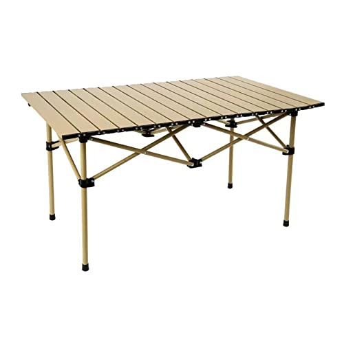 JZWCHQ Klappkampingtisch & Airs Set, Outdoor -Bistro -Tisch und Airs, Gartentisch -Set, tragbare Faltbare Camping -Picknicktisch und Airs von JZWCHQ
