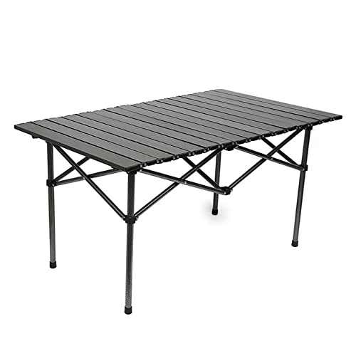JZWCHQ Klappkampingtisch & Airs Set, Outdoor -Bistro -Tisch und Airs, Gartentisch -Set, tragbare Faltbare Camping -Picknicktisch und Airs von JZWCHQ