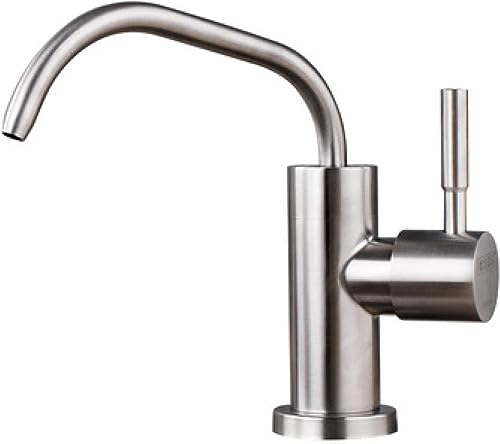 JZWCHQ Küche Umkehrosmose Armaturen Edelstahl Modern Küchenarmatur Einzelner Kaltgefilterter Wasserhahn Gebürstet B von JZWCHQ