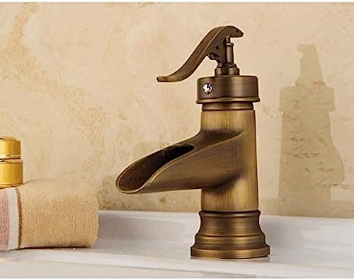 JZWCHQ Messing Einhandarmatur Küchenspüle Mischbatterie Antik Spüle Spüle Wasserhahn Spültischarmaturen von JZWCHQ