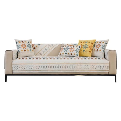 JZWCHQ Nordic Wind Four Seasons mit Sofa Kissen fühlen Sich zart und bequemes Sofa -Decktuch ist Nicht einfach zu rutschen (90 * 120 cm) von JZWCHQ