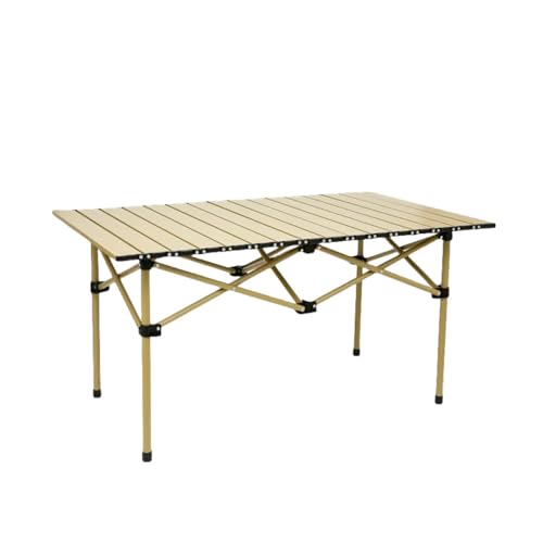 JZWCHQ Outdoor -Klapptische und Luftklapptischluft tragbarer Camping -Tisch -Autostandfalttisch, 4, 4 von JZWCHQ