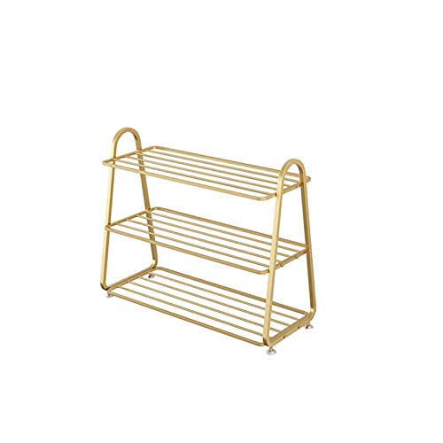 JZWCHQ Schuhspeicher Schuhregal Organizer Regal Schuhgepäck einfache Schuhregal Eisenschuhregal Home Mehrschichtiger platzsparender Schuhspeicher Organizer für Eingangsschrankschuhregal von JZWCHQ