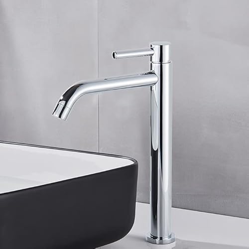JZWCHQ Schwarz Chrom Hoch Waschbecken Wasserhahn Slim Badezimmer Waschtisch Wasserarmatur Warmes Kaltwasser Waschbecken Kran Wasserhahn Badezimmer Wasserhahn JZWCHQ Schwarz Chrom Hoch Waschbecken Wasserhahn Slim Badezimmer Waschtisch Wasserarmatur Warmes Kaltwasser Waschbecken Kran Wasserhahn Badezimmer Wasserhahn von JZWCHQ