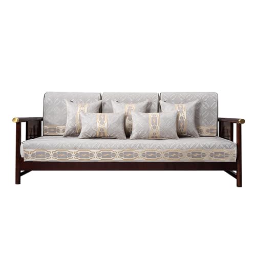 JZWCHQ Vier Jahreszeiten universelle Sofa -Abdeckung ist Nicht leicht zu schieben -Deckungssofa -Kissen chinesischer Sofa -Kissen (90 * 70 cm) von JZWCHQ