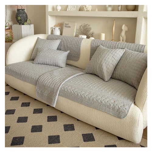 JZWCHQ Waschbedeckung zurück Handtuchabdeckung ist Nicht leicht zu rutschen Kissen -Sofa -Kissen Four Seasons Universal (D, 110 * 180) von JZWCHQ