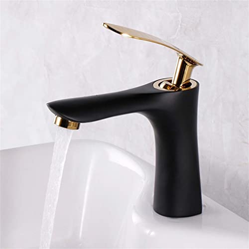 JZWCHQ Wasserhahn Messing Waschbecken Wasserhahn Waschtischarmatur Badezimmer Waschtischmischer Kalt- und Warmwassermischer Wasserhahn JZWCHQ Wasserhahn Messing Waschbecken Wasserhahn Waschtischarmatur Badezimmer Waschtischmischer Kalt- und Warmwassermischer Wasserhahn von JZWCHQ