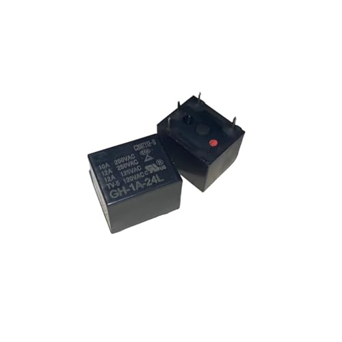 (5 teile/los GH-1A-5L GH-1A-12L GH-1A-24L DIP-4PINS 15A 5VDC 12VDC 24VDC Leistungsrelais(GH-1A-24L) von JZZHHOYIC