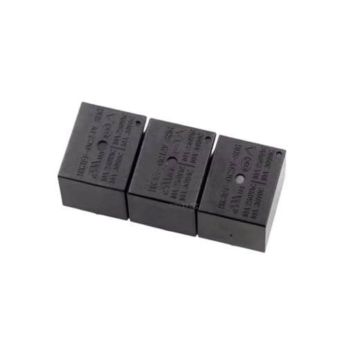 10 Stücke HK3FF-DC5V-SHG HK3FF-DC12V-SHG HK3FF-DC24V-SHG Volt Leistungsrelais 10A 5 Pins 5-Pin DIP5 Schwarz HK3FF * FD881(HK3FF-DC24V-SHG) von JZZHHOYIC