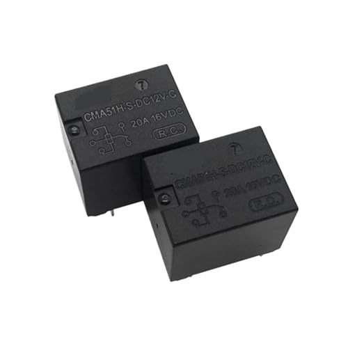 Relais CMA51H-S-DC12V-C 5-polige Gruppenumwandlung HFKW Kfz-Relais 4 Fuß und 5 Fuß 20A 16VDC T74 T78(CMA51H-S-DC24V-A) von JZZHHOYIC