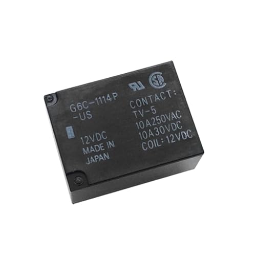 Relais G6C-1114P-US-12VDC G6C-1114P-US-24VDC 10A Leistungsrelais 10A 4-polig(G6C-1114P-US-24VDC) von JZZHHOYIC