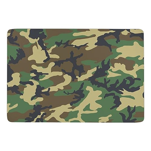 JZemdybill Teppich, Camouflage-Muster, weiche Bodenmatte für Wohnzimmer, Schlafzimmer (100 x 150 cm) von JZemdybill