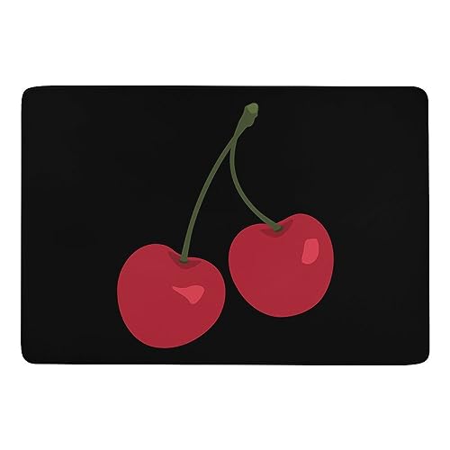 JZemdybill Teppich, Obstkirsche, weiche Bodenmatte für Wohnzimmer, Schlafzimmer (100 x 150 cm) von JZemdybill