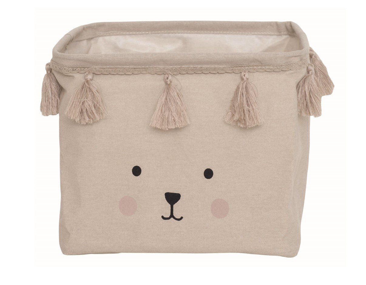 JaBaDaBaDo Aufbewahrungsbox Kinderzimmer Box Klein 28cm, mit Quasten JaBaDaBaDo Aufbewahrungsbox Kinderzimmer Box Klein 28cm, mit Quasten von JaBaDaBaDo
