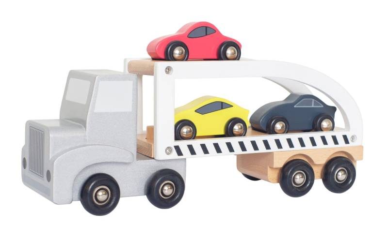 JaBaDaBaDo Autotransporter Holzspielzeug  Autos 18+ Monate von Jabadabado