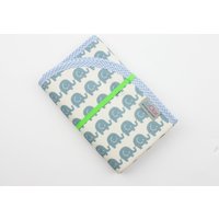 Sitzunterlage/Sitzkissen Elefanten Hellblau/Cremeweiss Sitzunterlage/Sitzkissen Elefanten Hellblau/Cremeweiss von JaClarDesign