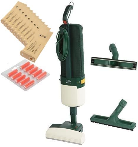 JaTop Original Vorwerk Kobold 121 inkl. Elektrobürste ET 340, Hartbodendüse und 10 Staubsaugerbeutel +Duft Renewed + generalüberholt Garantie, mit Beutel von Vorwerk