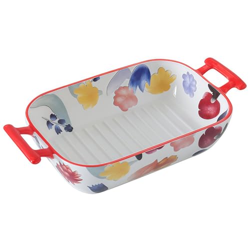 Jaamyears Auflaufform für Backofen, 800 ml, Lasagneform, ofenfest, Keramik-Backblech von Jaamyears