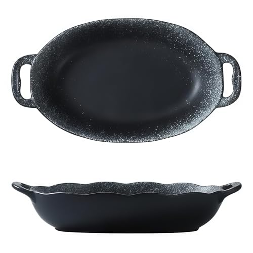 Jaamyears Auflaufform für Ofen, 800 ml, runde Lasagneform, ofenfest, Keramik-Backblech Jaamyears Auflaufform für Ofen, 800 ml, runde Lasagneform, ofenfest, Keramik-Backblech von Jaamyears