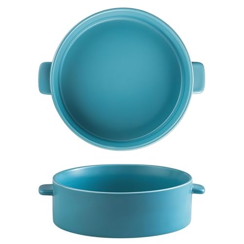 Jaamyears Auflaufform für Ofen, 950 ml, runde Lasagneform, ofenfest, Keramik-Backblech von Jaamyears