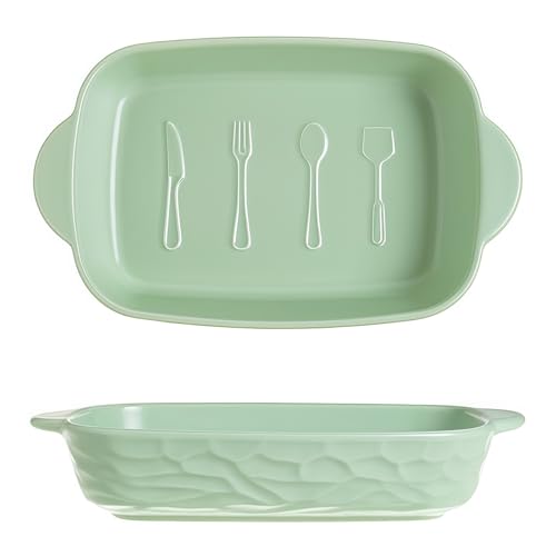 Jaamyears Auflaufform für Ofen, rechteckig, 700 ml, Lasagneform, ofenfest, Keramik-Backblech Jaamyears Auflaufform für Ofen, rechteckig, 700 ml, Lasagneform, ofenfest, Keramik-Backblech von Jaamyears