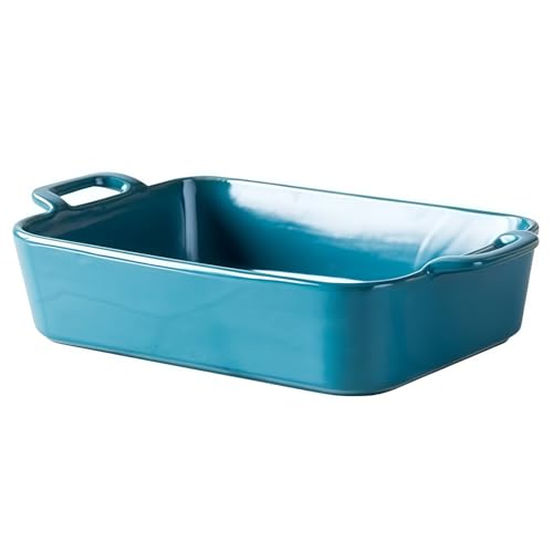 Jaamyears Auflaufform für Ofen, rechteckig, 800 ml, Lasagneform, ofenfest, Keramik-Backblech von Jaamyears