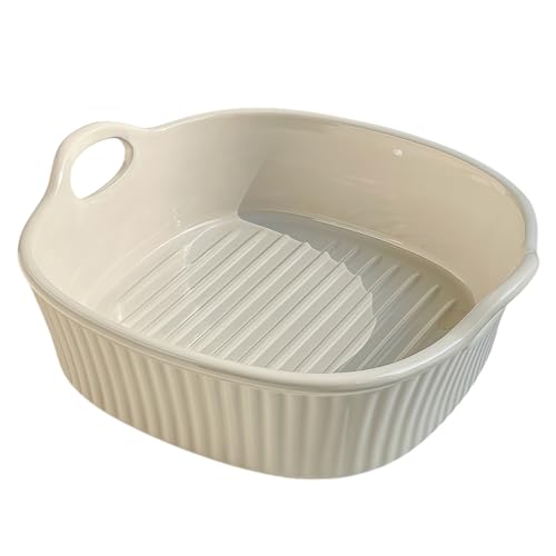 Jaamyears Auflaufform für Ofen, rechteckig, Lasagneform, ofenfest, Keramik-Backblech für Auflaufform, 800 ml Jaamyears Auflaufform für Ofen, rechteckig, Lasagneform, ofenfest, Keramik-Backblech für Auflaufform, 800 ml von Jaamyears