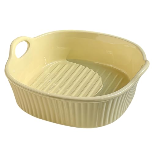 Jaamyears Auflaufform für Ofen, rechteckig, Lasagneform, ofenfest, Keramik-Backblech für Auflaufform, 800 ml Jaamyears Auflaufform für Ofen, rechteckig, Lasagneform, ofenfest, Keramik-Backblech für Auflaufform, 800 ml von Jaamyears