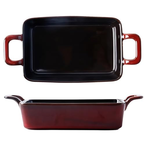 Jaamyears Auflaufform für den Ofen, 600 ml Lasagneform, ofenfest, Keramik-Backblech Jaamyears Auflaufform für den Ofen, 600 ml Lasagneform, ofenfest, Keramik-Backblech von Jaamyears
