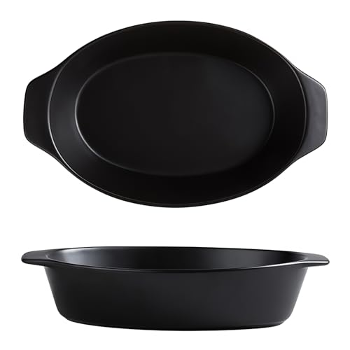 Jaamyears Auflaufform für den Ofen, 750 ml Lasagneform, ofenfest, ovale Keramik-Auflaufform, Keramik-Backblech Jaamyears Auflaufform für den Ofen, 750 ml Lasagneform, ofenfest, ovale Keramik-Auflaufform, Keramik-Backblech von Jaamyears