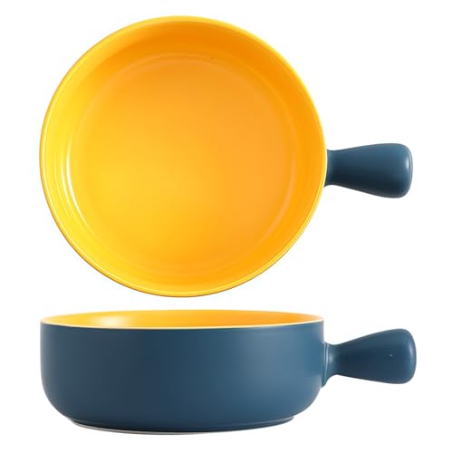 Jaamyears Suppenschüssel mit Griffen, 600 ml, Keramik, Zwiebelsuppenschüssel, Suppentasse, mikrowellen- und ofenfest Jaamyears Suppenschüssel mit Griffen, 600 ml, Keramik, Zwiebelsuppenschüssel, Suppentasse, mikrowellen- und ofenfest von Jaamyears