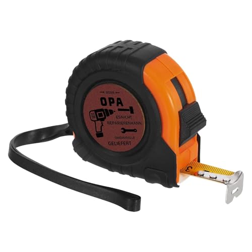 Messband für Opa,Geburtstagsgeschenk und Weihnachtsgeschenke für Opa,5-Meter Maßband Rente mit Gravur,Tragbares Einziehbares Massband für Männer,Measuring Tape Vatertagsgeschenk von Jaarssho
