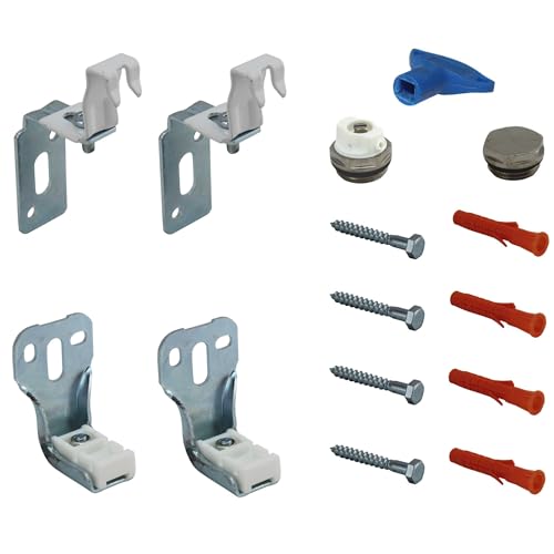 Jabema 2x Heizkörperbefestigung ohne Halterung und 1x 1/2 Zoll Stopfenset, Wandkonsole Heizkörperkonsole, Heizkörper Halterung Befestigung Aufhängung Konsole Jabema 2x Heizkörperbefestigung ohne Halterung und 1x 1/2 Zoll Stopfenset, Wandkonsole Heizkörperkonsole, Heizkörper Halterung Befestigung Aufhängung Konsole von Jabema